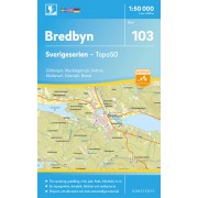 103 Bredbyn Sverigeserien 1:50 000
